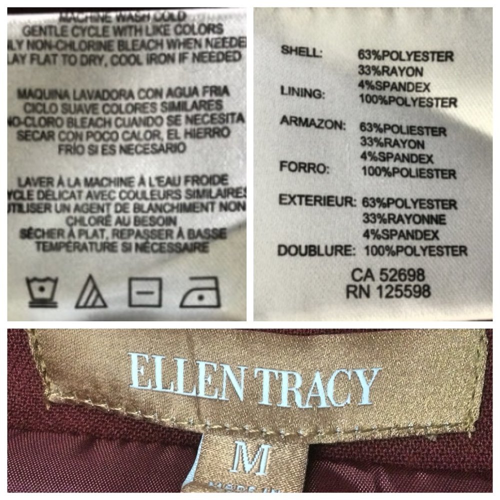 Ellen Tracy Rust Blazer/Jacket - image 4